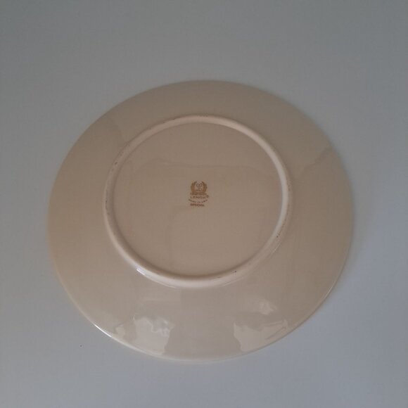 Lenox Special Floral Plate 8" Vintage Ceramic With Gold Trim - Picture 5 of 6